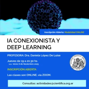 IA Conexionista y Deep Learning